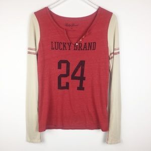 Lucky Brand Varsity Top